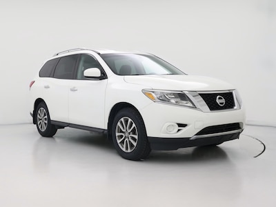 White 2015 Nissan Pathfinder S