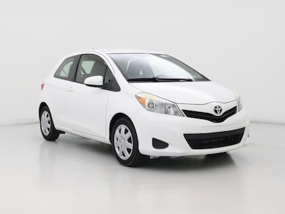 White 2014 Toyota Yaris L