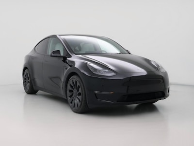 Gray 2023 Tesla Model Y Performance