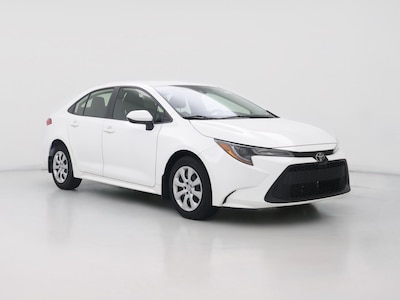 White 2022 Toyota Corolla LE