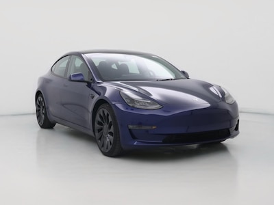 Blue 2023 Tesla Model 3 Performance