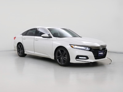 White 2019 Honda Accord Sport