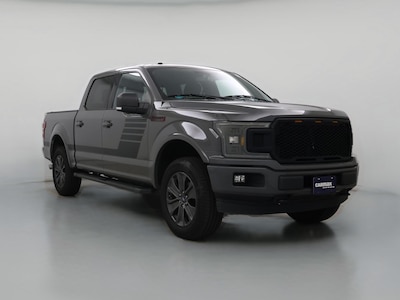 Gray 2018 Ford F150 XLT