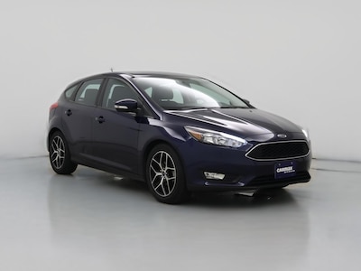 Blue 2017 Ford Focus SEL