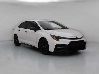 White 2021 Toyota Corolla SE Night Shade