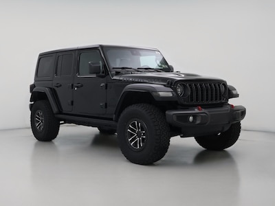 Black 2024 Jeep Wrangler Rubicon