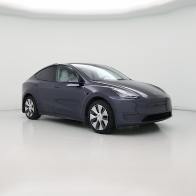 Gray 2021 Tesla Model Y Long Range