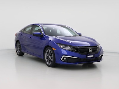 Blue 2021 Honda Civic EX