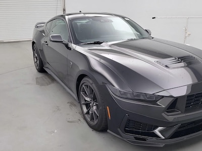 Black 2024 Ford Mustang Dark Horse