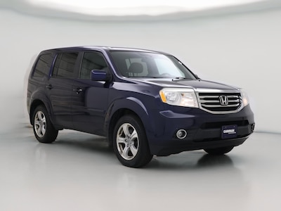 Blue 2013 Honda Pilot EX