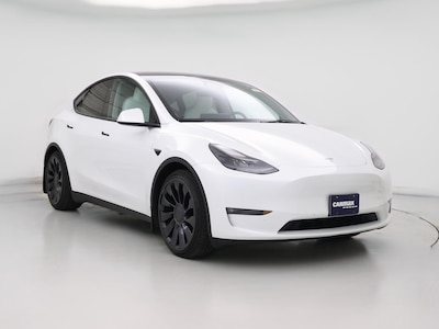 White 2023 Tesla Model Y Performance