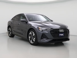Gray 2022 Audi e-tron Sportback S-Line Premium