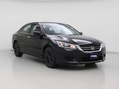 Black 2015 Honda Accord LX