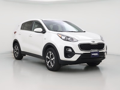 White 2021 Kia Sportage LX