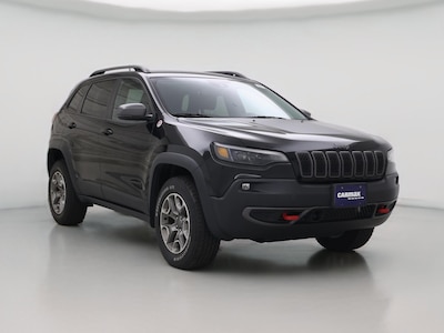 Black 2021 Jeep Cherokee Trailhawk