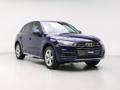Blue 2018 Audi Q5 Premium
