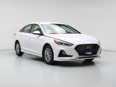 White 2018 Hyundai Sonata SE