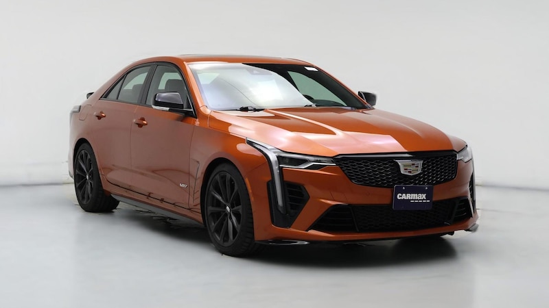 2022 Cadillac CT4 V Hero Image