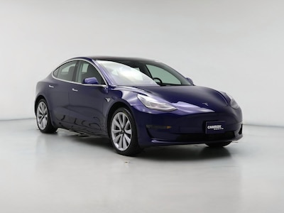 Blue 2018 Tesla Model 3 Long Range