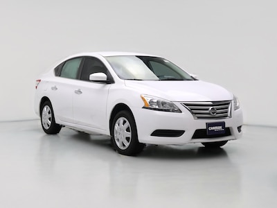 White 2015 Nissan Sentra SV