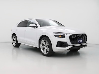 White 2019 Audi Q8 Premium Plus