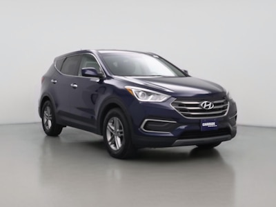 Blue 2018 Hyundai Santa Fe Sport