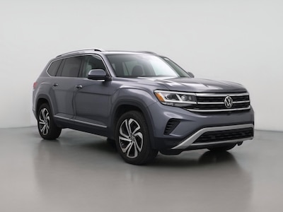 Gray 2021 Volkswagen Atlas SEL Premium