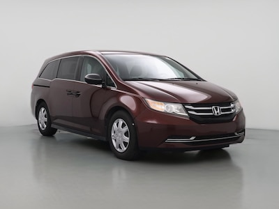 Red 2016 Honda Odyssey LX