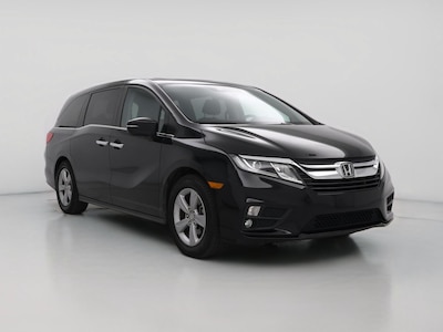 Blue 2018 Honda Odyssey EX-L