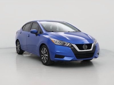 Blue 2020 Nissan Versa SV