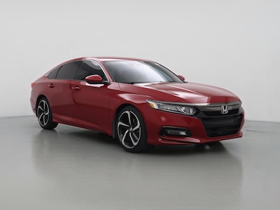 Red 2018 Honda Accord Sport