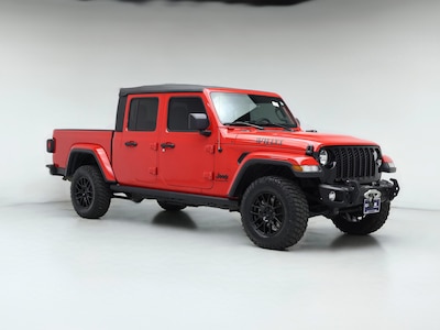 Red 2022 Jeep Gladiator Willys Sport