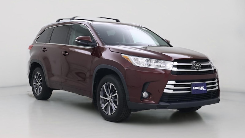2018 Toyota Highlander XLE Hero Image