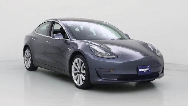 2018 Tesla Model 3 Long Range Hero Image