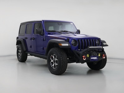 Blue 2020 Jeep Wrangler Unlimited Rubicon