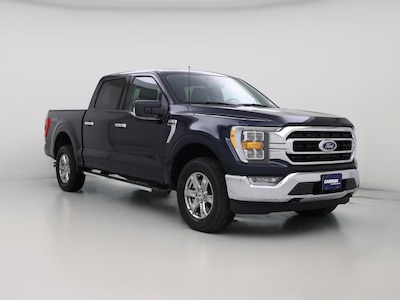 Blue 2023 Ford F150 XLT