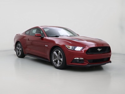 Red 2015 Ford Mustang GT Premium