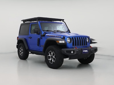 Blue 2021 Jeep Wrangler Rubicon