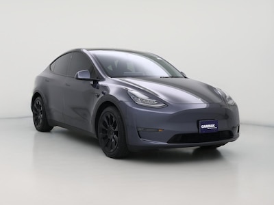 Gray 2021 Tesla Model Y Long Range