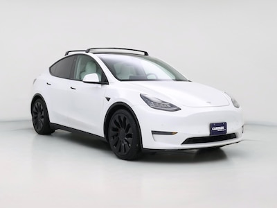 White 2021 Tesla Model Y Performance