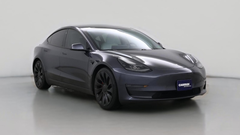 2021 Tesla Model 3 Performance Hero Image