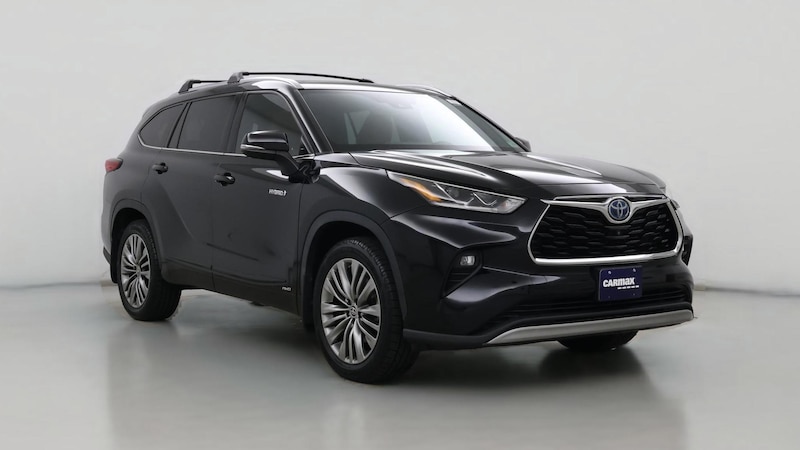 2021 Toyota Highlander Platinum Hero Image