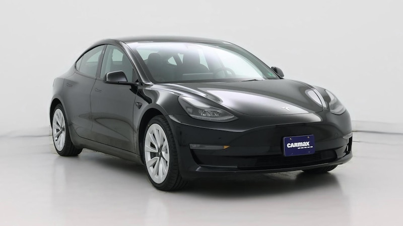 2022 Tesla Model 3 Long Range Hero Image