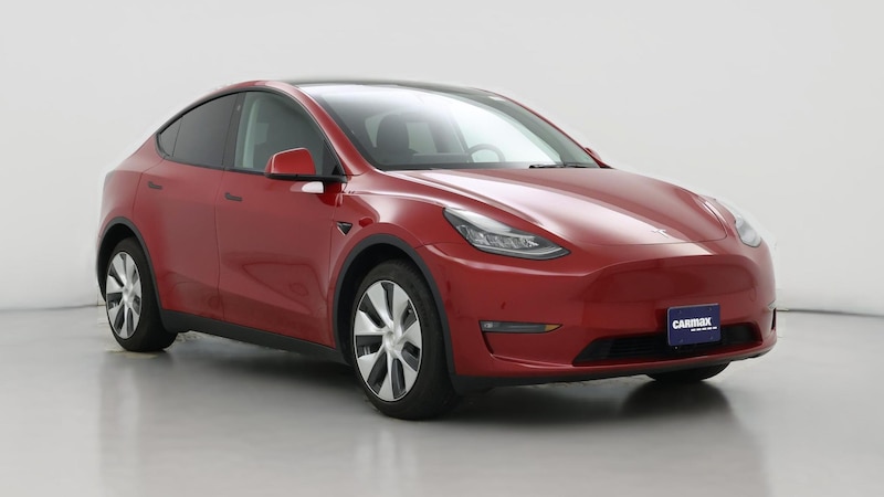 2021 Tesla Model Y Long Range Hero Image