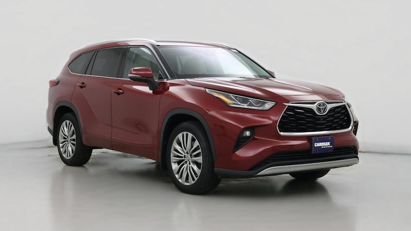 2021 Toyota Highlander Platinum Hero Image