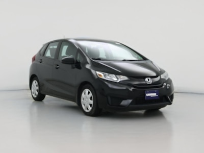 Black 2015 Honda Fit LX