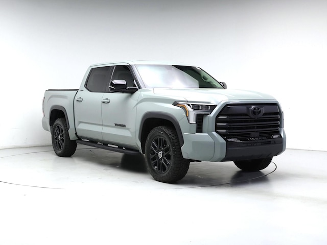 Gray 2024 Toyota Tundra Limited CrewMax Cab 4WD Pickup Truck Four-Wheel Drive Automatic