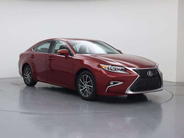 Red 2018 Lexus ES 350 FWD Sedan Front-Wheel Drive Automatic