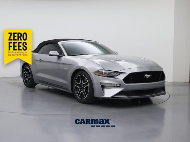 Silver 2020 Ford Mustang Convertible Rear-Wheel Drive Automatic