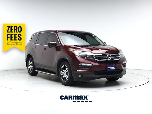 Red (Burgundy) 2018 Honda Pilot SUV / Crossover Front-Wheel Drive Automatic